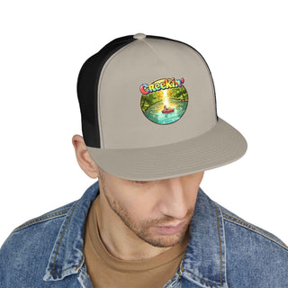 Creek Life Trucker Cap – “CREEKIN' a way of life, A way of Livin'” Vintage Snapback