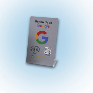 Google Review Stand NFC + QR Tap Sign Review Stands