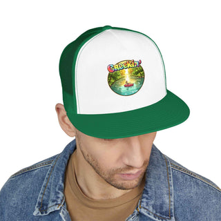 Creek Life Trucker Cap – “CREEKIN' a way of life, A way of Livin'” Vintage Snapback