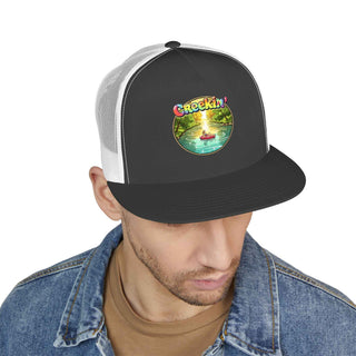 Creek Life Trucker Cap – “CREEKIN' a way of life, A way of Livin'” Vintage Snapback