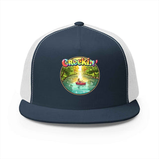 Creek Life Trucker Cap – “CREEKIN' a way of life, A way of Livin'” Vintage Snapback