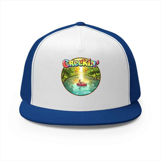 Creek Life Trucker Cap – “CREEKIN' a way of life, A way of Livin'” Vintage Snapback