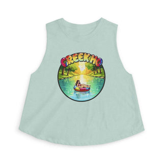 Creekin' Creek Ho Women's Crop Top — Clear Water Trading Co.