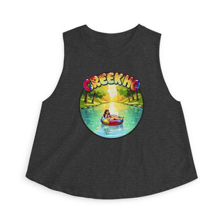 Creekin' Creek Ho Women's Crop Top — Clear Water Trading Co.