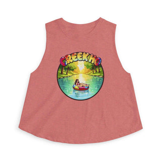Creekin' Creek Ho Women's Crop Top — Clear Water Trading Co.
