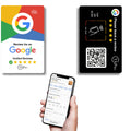 NFC Google Review Tap Cards (2-Pack) - Boost GMB Ranking