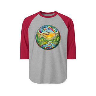 Creek Life Raglan Shirt — "Get Your Creek On" Mid-Sleeve