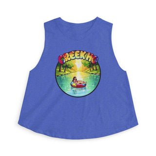 Creekin' Creek Ho Women's Crop Top — Clear Water Trading Co.