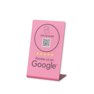 Google Review Stand NFC + QR Tap Sign Review Stands