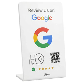 Bulk NFC Google Review Plates (10-Pack) - Premium Business Bundle