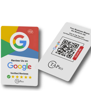NFC Google Review Cards (3-Pack) - High-Velocity 5-Star Review Kit