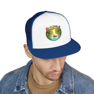 Creek Life Trucker Cap – “CREEKIN' a way of life, A way of Livin'” Vintage Snapback
