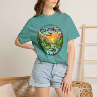 Creekin' Life by the Creek T-Shirt — "Get Your Creek On" Camp Tee