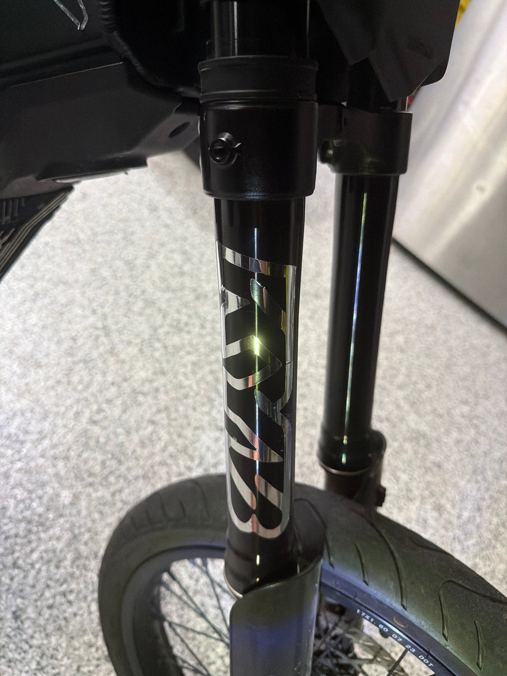 KYB Fork Stickers
