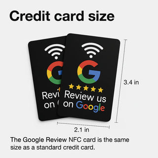 Smart NFC Google Review Card - Retail & Restaurant GMB Booster
