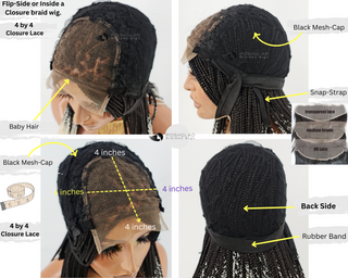 Spring Twist Wig In 4 By 4 Closure - Olabisi