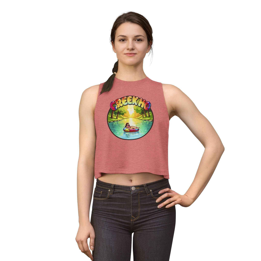 Creekin' Creek Ho Women's Crop Top — Clear Water Trading Co.