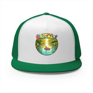 Creek Life Trucker Cap – “CREEKIN' a way of life, A way of Livin'” Vintage Snapback