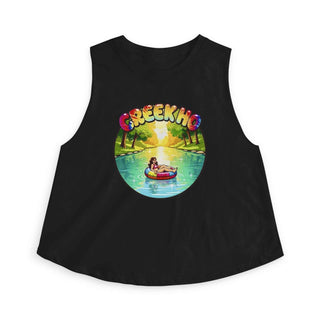 Creekin' Creek Ho Women's Crop Top — Clear Water Trading Co.