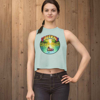 Creekin' Creek Ho Women's Crop Top — Clear Water Trading Co.