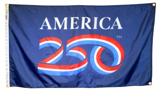 America’s 250th Wall-Mounted Flag | Reinforced Edge Grommets | Made in USA