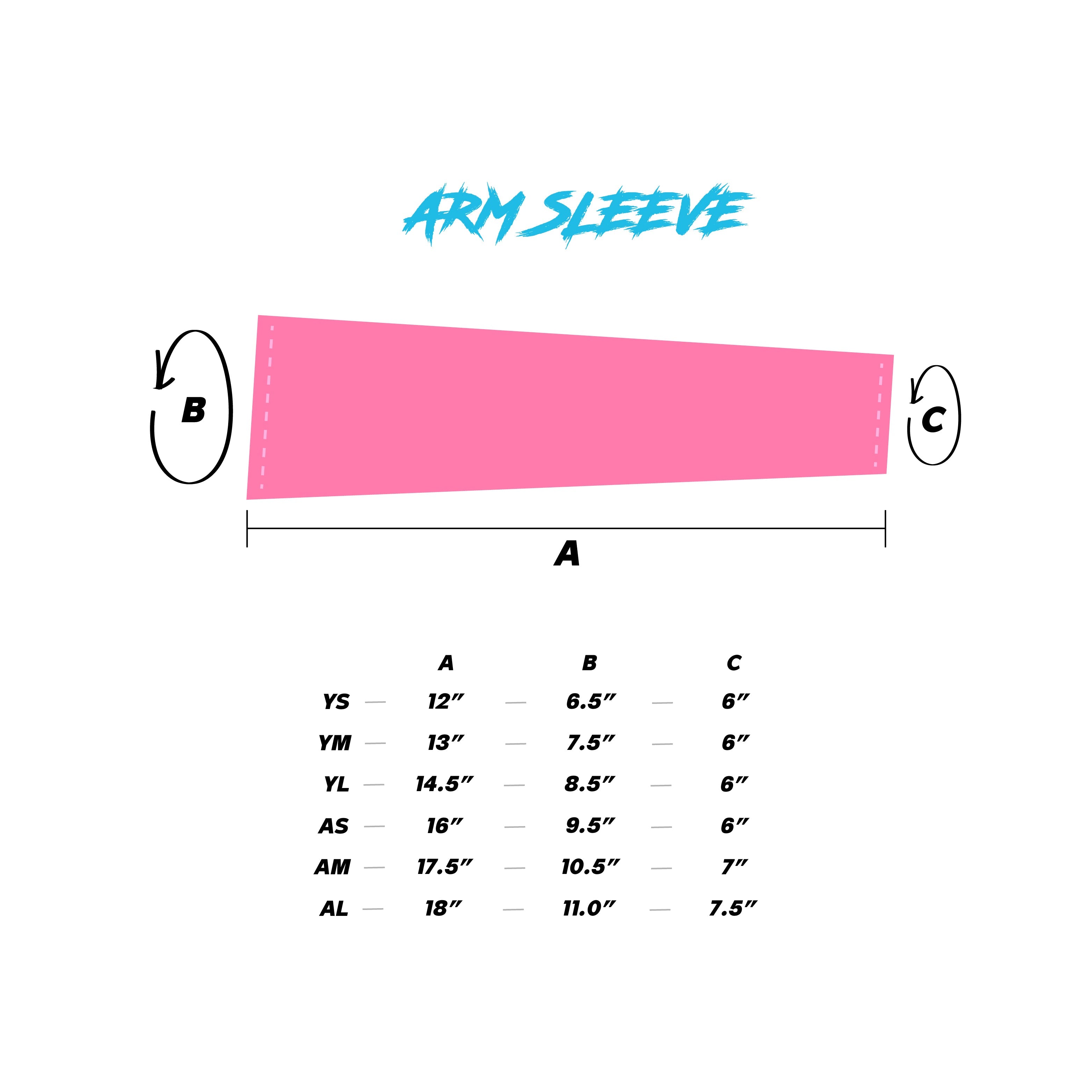 Woke Up RAD - Arm Sleeve (Gradient Pink/Yellow)