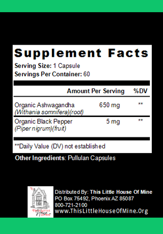 Ashwagandha Herbal Supplement