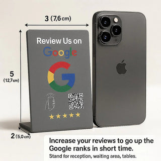 Google Review Stand (NFC + QR) — Get More 5-Star Reviews Automatically