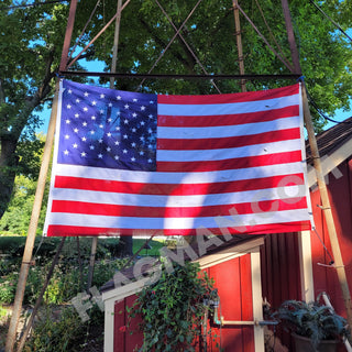 AerialVent™ Ventilated Polyester American Flag for Aerial Display | Made in USA