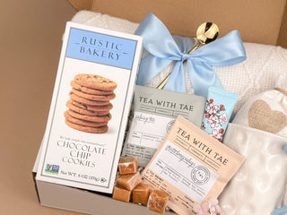 Care Packages for Her – Luxury Blanket, Mug & Tea Set