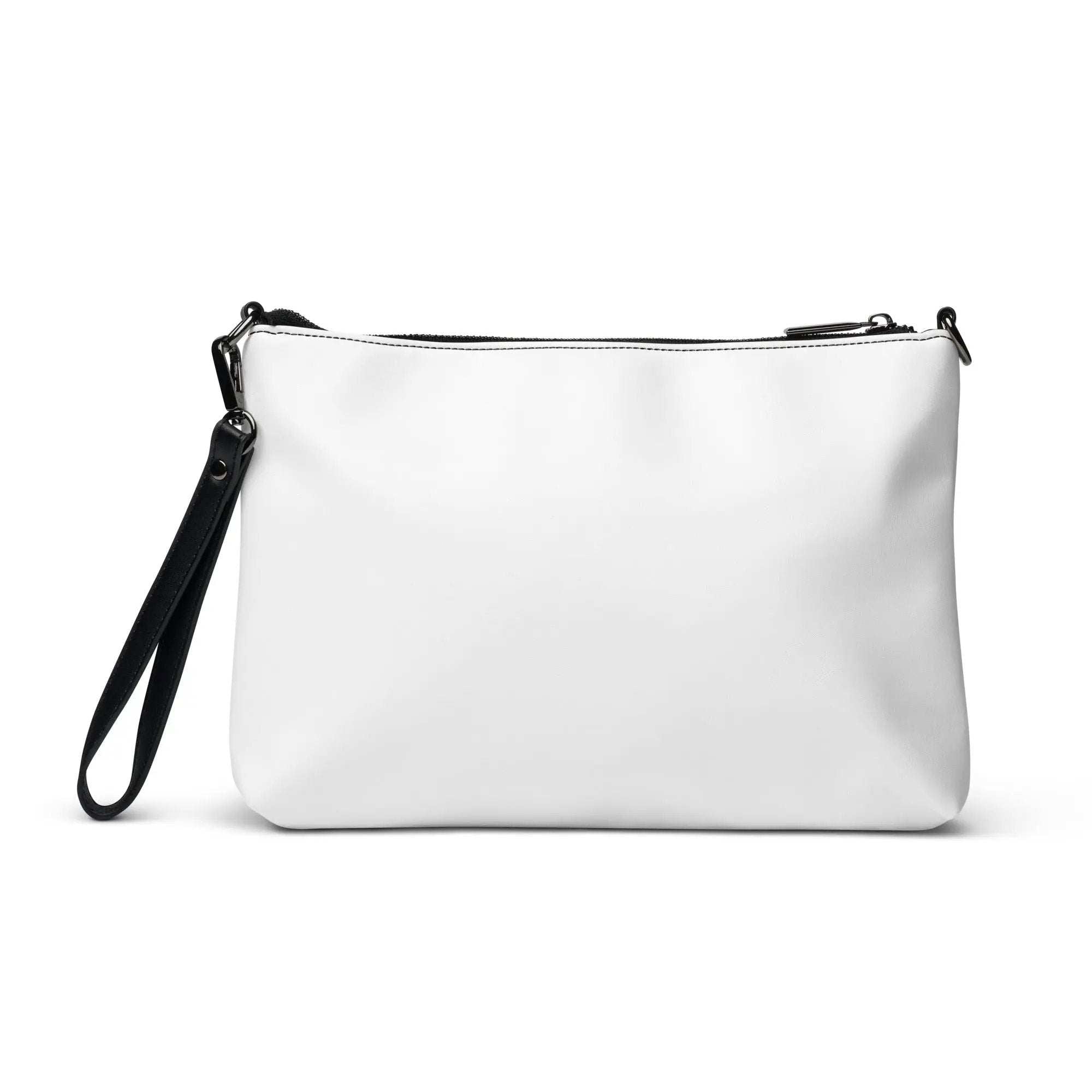 Versatile Faux Leather Crossbody Bag with Removable Straps - L2N2