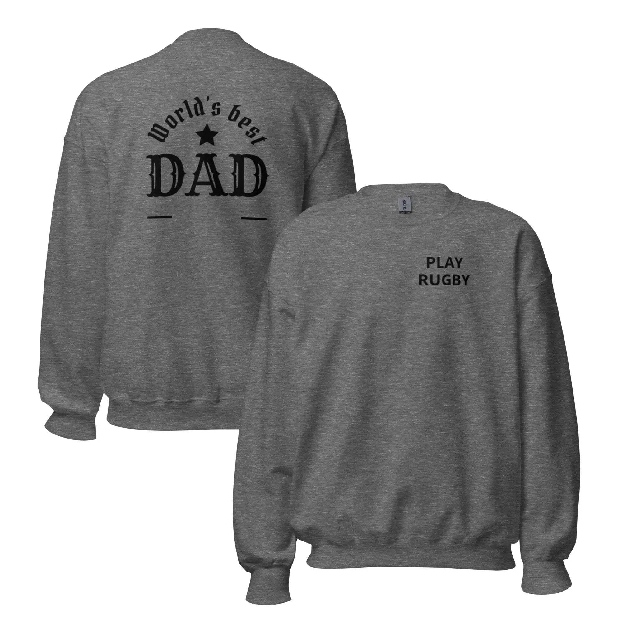 Experience Comfort and Style with the Dad Rugby Sweatshirt - L2N2