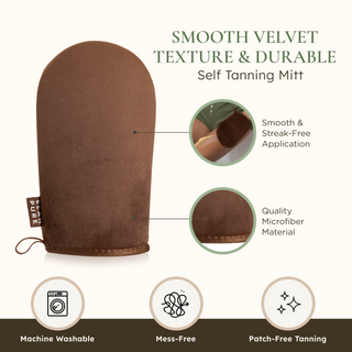 Starter Tanning Bundle: Non-Toxic Self-Tan and Mitt