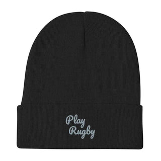 Embroidered Rugby Beanie - L2N2