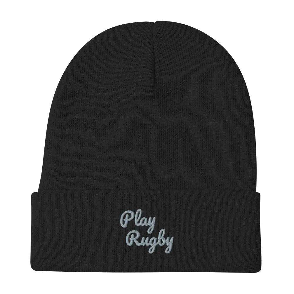 Embroidered Rugby Beanie - L2N2