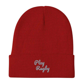 Embroidered Rugby Beanie - L2N2