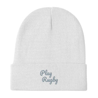 Embroidered Rugby Beanie - L2N2