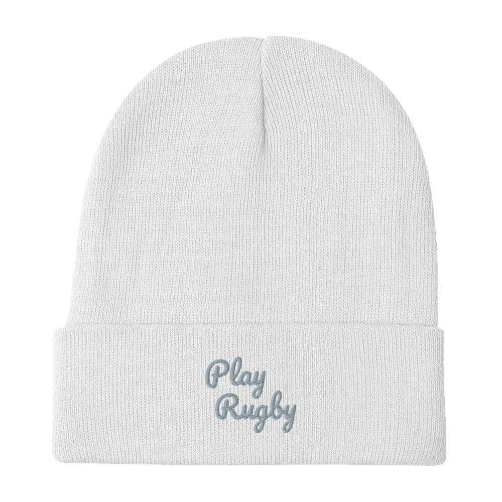 Embroidered Rugby Beanie - L2N2