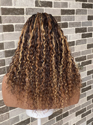 Pick and drop styles full lace (100% Humanhair virgin curls)TARA
