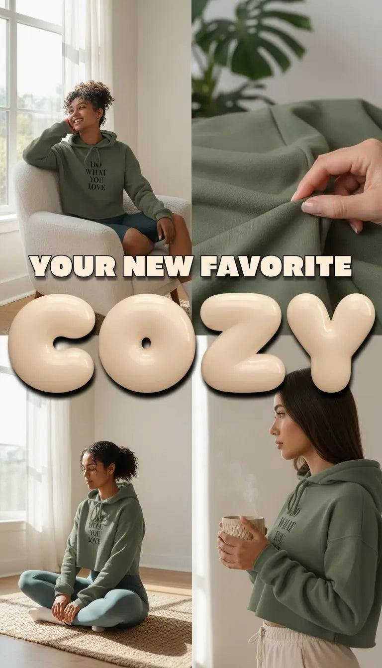 Fashion Crop Hoodie - L2N2