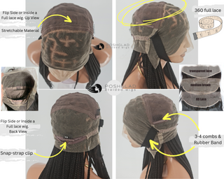 Pop Smoke Wig "Black Ombre" Full Lace - Dora