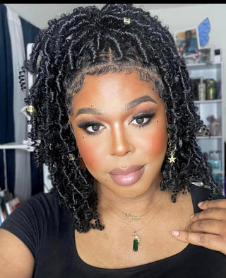 Short Butterfly Locs - Rebecca