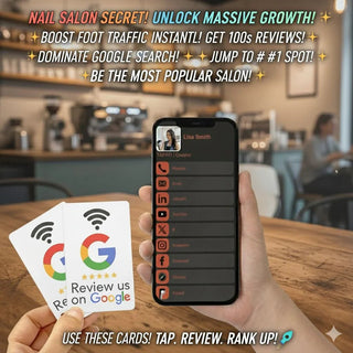 Smart Review Us on Google Cards Bundle-NFC| High-Speed Tool