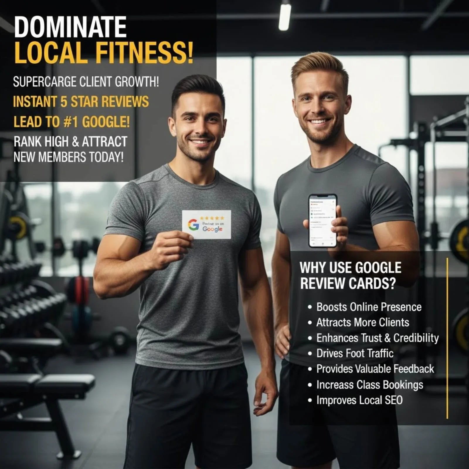 Smart Review Us on Google Cards Bundle-NFC| High-Speed Tool