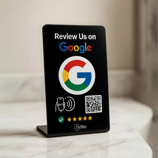 Premium Google Review Pro Stand (3-Pack) - 5x3 Retail Display