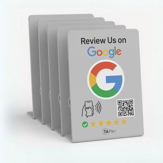 Google Review Stand NFC + QR Tap Sign Review Stands