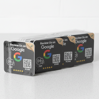 Google Review Nfc Sticker (2x2)– Tap to Review System for Businesses