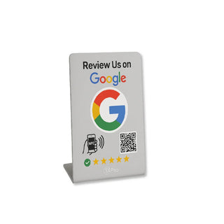 Google Review Stand NFC + QR Tap Sign Review Stands