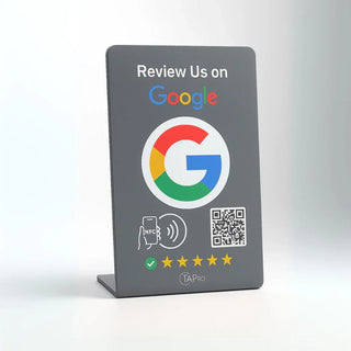 Google Review Stand - NFC & QR Tap To Review System