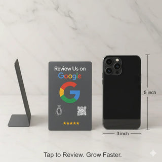 Google Review Stand (NFC + QR) — Get More 5-Star Reviews Automatically